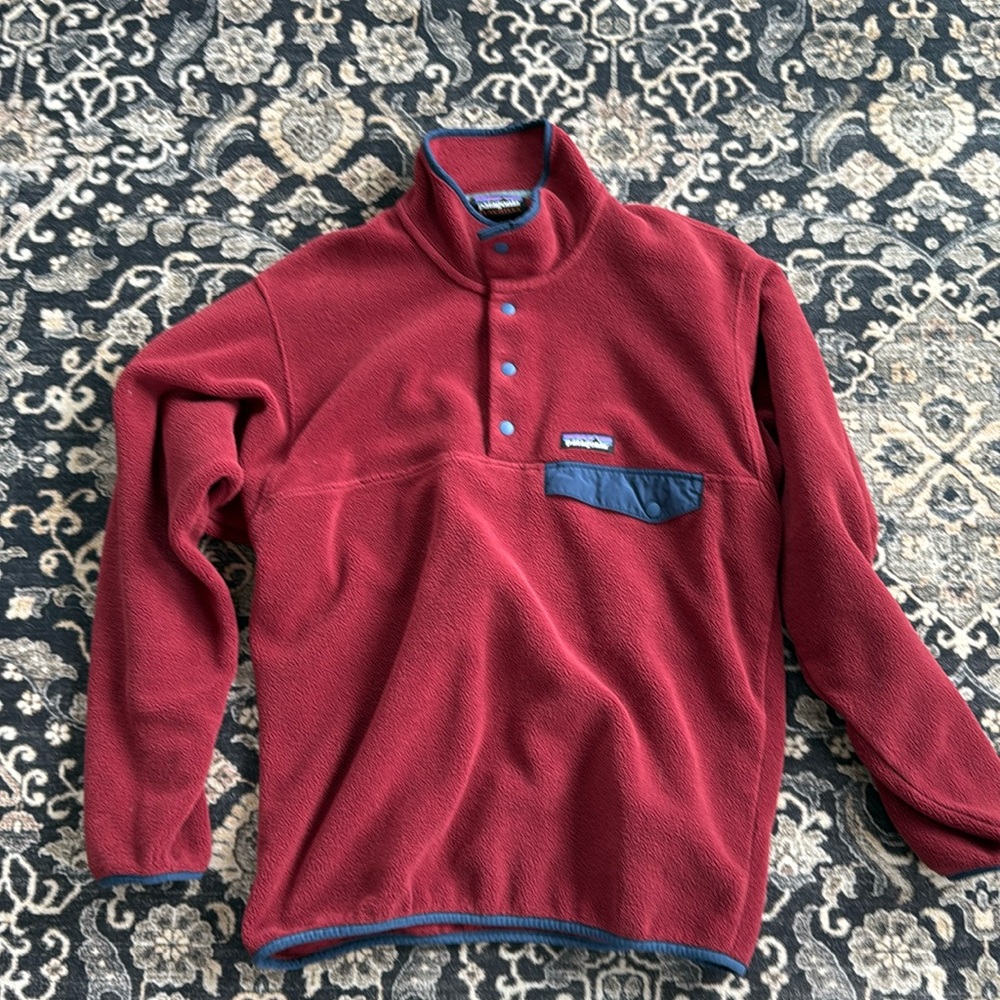 Patagonia Synchilla button up Size S